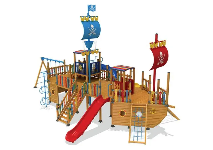 Ahşap Çocuk Parkı