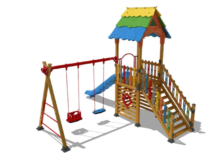 Ahşap Çocuk Parkları-Mas-105