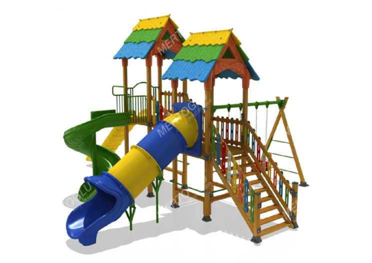Ahşap Çocuk Parkları-Mas-107