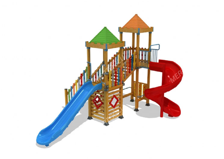 Ahşap Çocuk Parkları-Mas-108