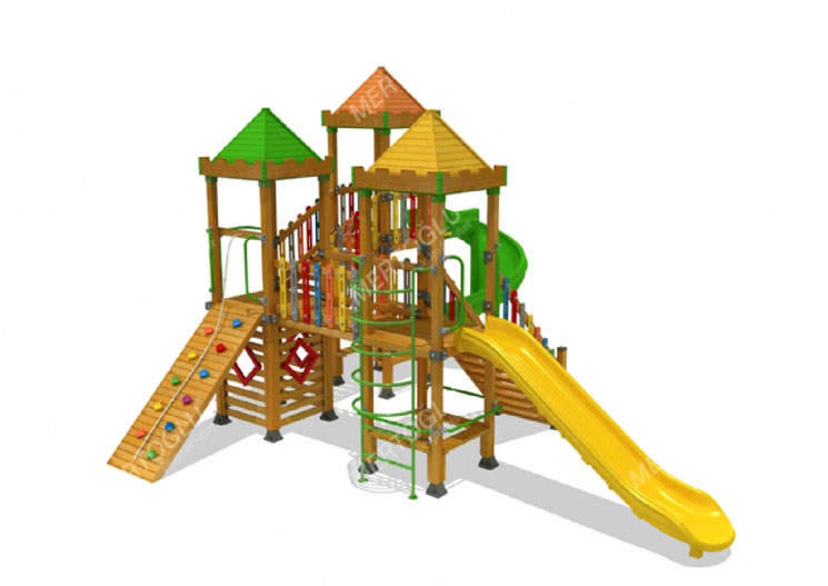 Ahşap Çocuk Parkları-Mas-111