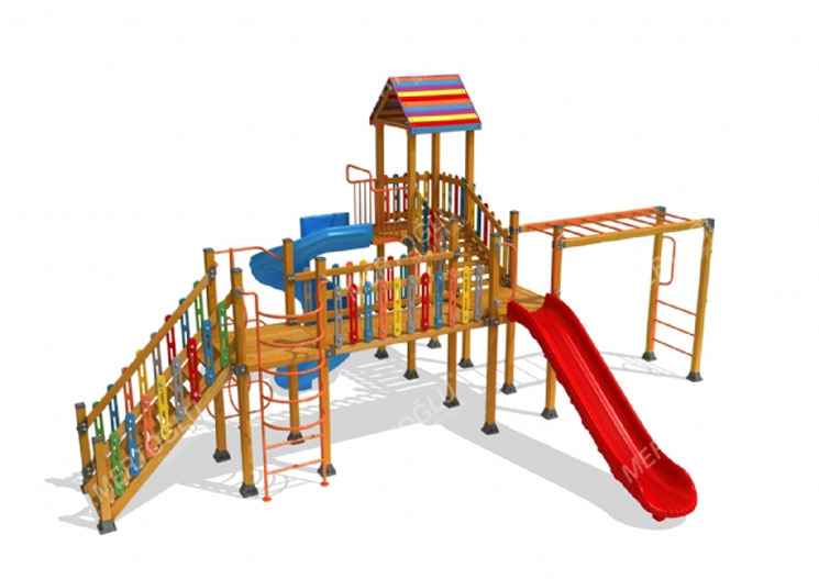 Ahşap Çocuk Parkları-Mas-115