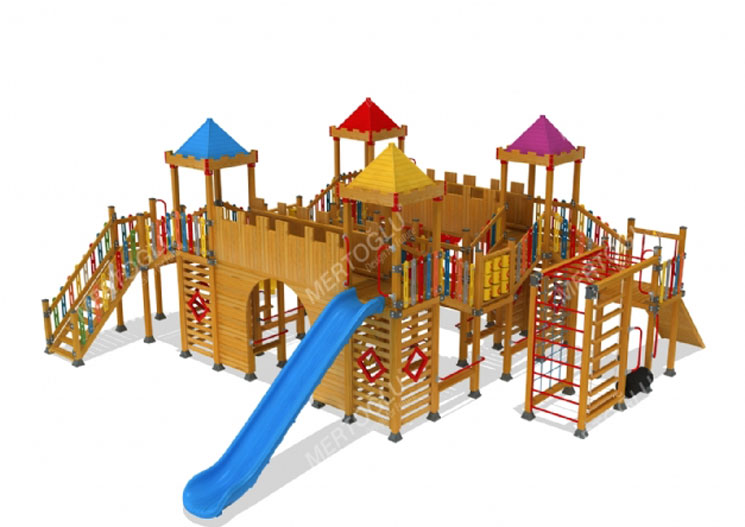 Ahşap Çocuk Parkları-Mas-120