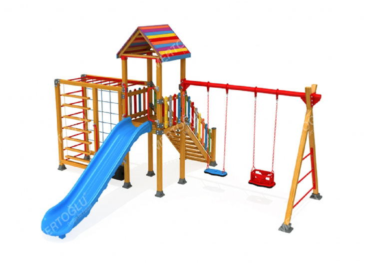 Ahşap Çocuk Parkları-Mas-122