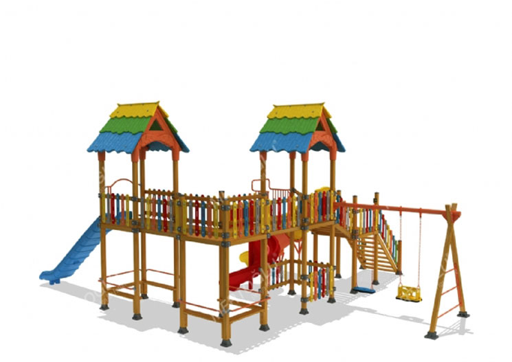 Ahşap Çocuk Parkları-Mas-125