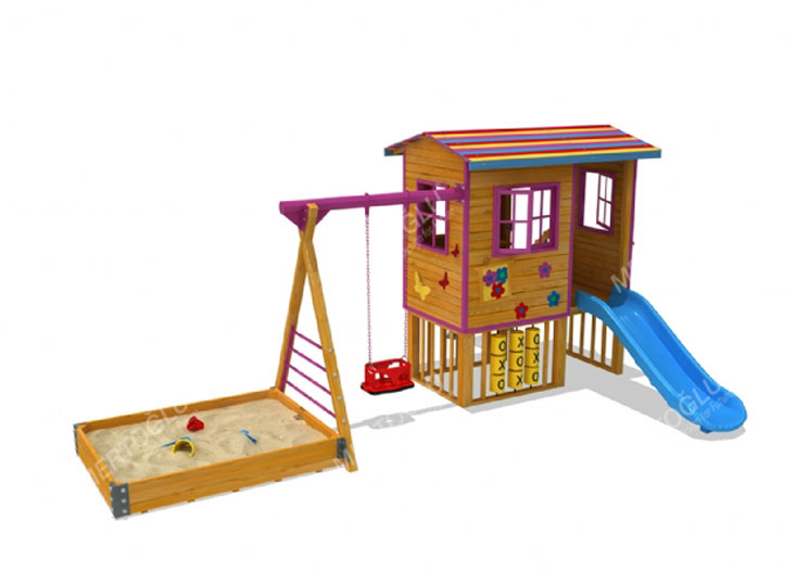 Ahşap Çocuk Parkları-Mas-153