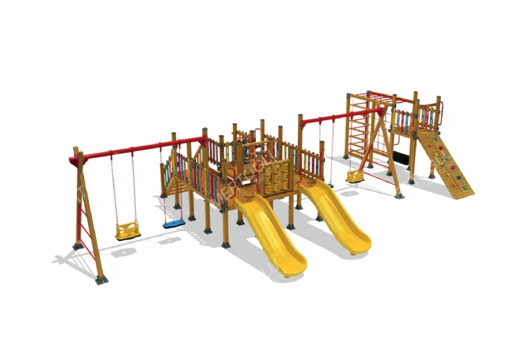 Ahşap Çocuk Parkları-Mas-168