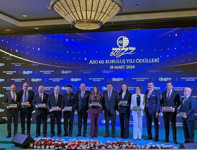 Ankara Sanayi Odası’nın 60. Kuruluş Yılı Ödül Töreni 