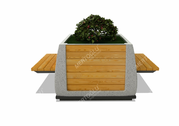 Beton Saksılık ve bank Mbe-709