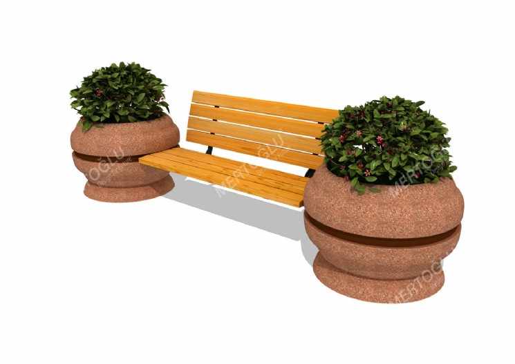 Beton Saksılık ve Bank Mbe-719