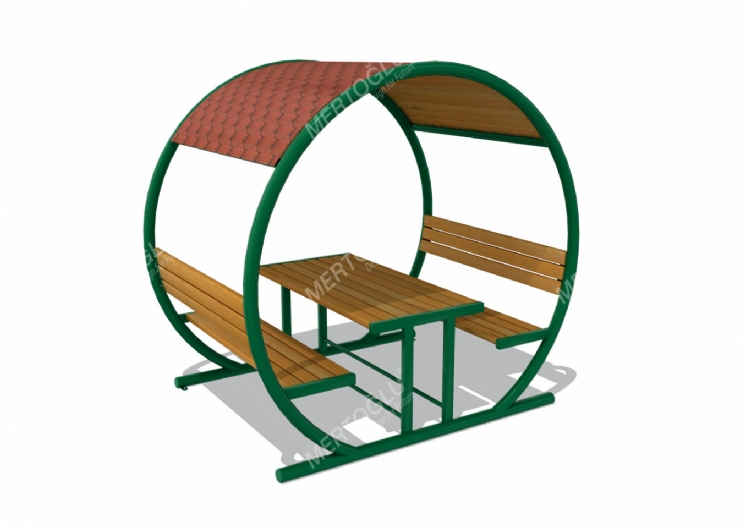 Çatılı Piknik Masası Mps-007