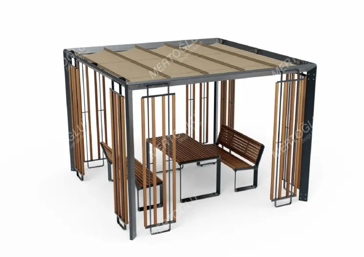 Equinox jüt Çatılı Pergola Piknik Masalı Mef-102a