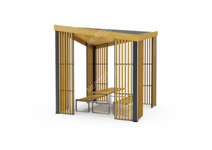 Fold Ahşap Pergola ve Piknik masası Mff-111b