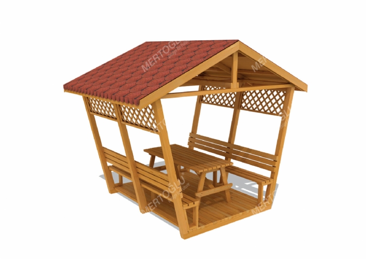 Çatılı Piknik Masası Mps-004