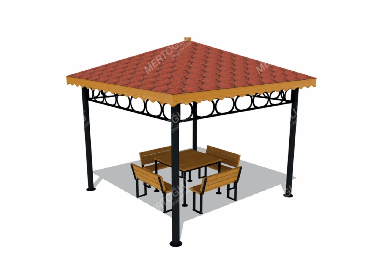 Çatılı Piknik Masası Mps-005