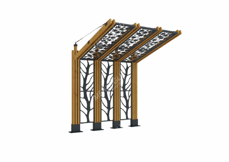 Leaves Pergola Mlf-101
