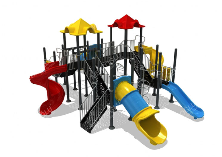 Metal-Plastik Çocuk Parkları-Mds-108