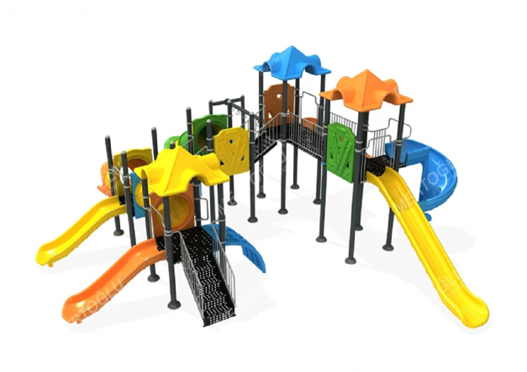 Metal-Plastik Çocuk Parkları-Mds-116