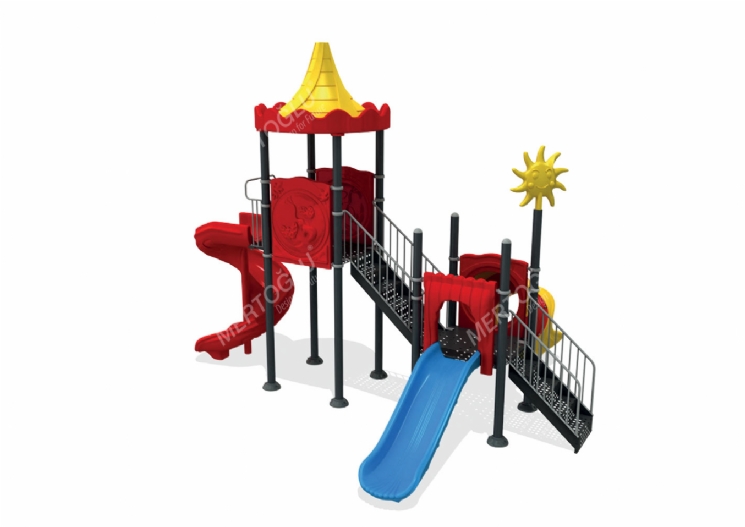 Metal-Plastik Çocuk Parkları-Mds-426