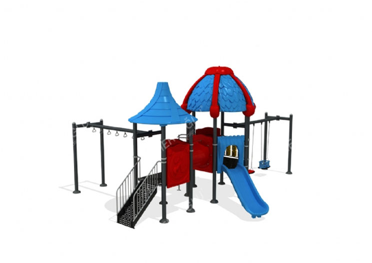 Metal-Plastik Çocuk Parkları-Mds-436