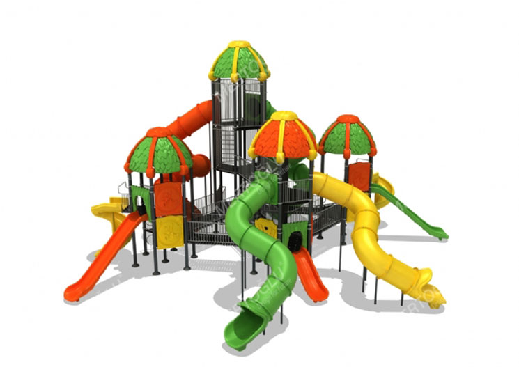 Metal-Plastik Çocuk Parkları-Mds-441
