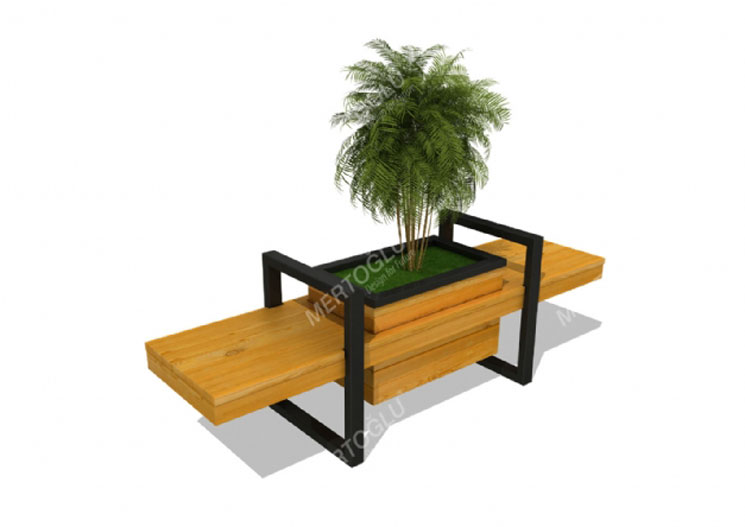 Mpb-103b Sosyal Mesafe Bankı Boyalı
