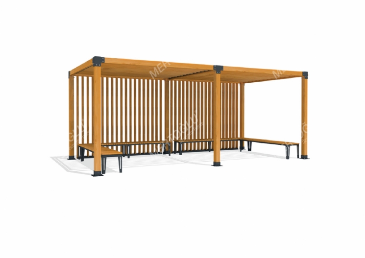 SimpliCity ikili Ahşap Pergola Mwc-231c