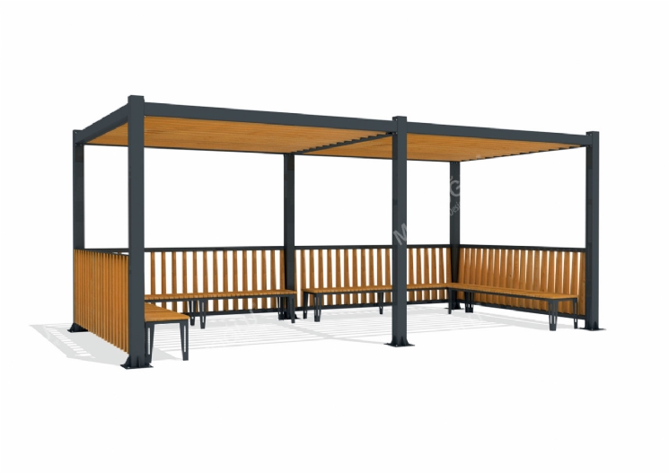 SimpliCity İkili Metal Pergola Mmc-211c