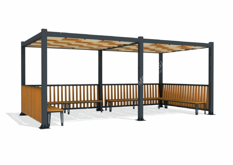SimpliCity İkili Metal Pergola Mmc-211d