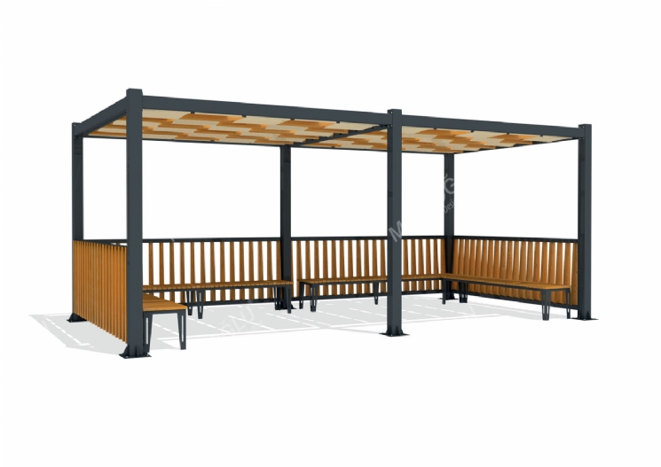 SimpliCity İkili Metal Pergola Mmc-212c