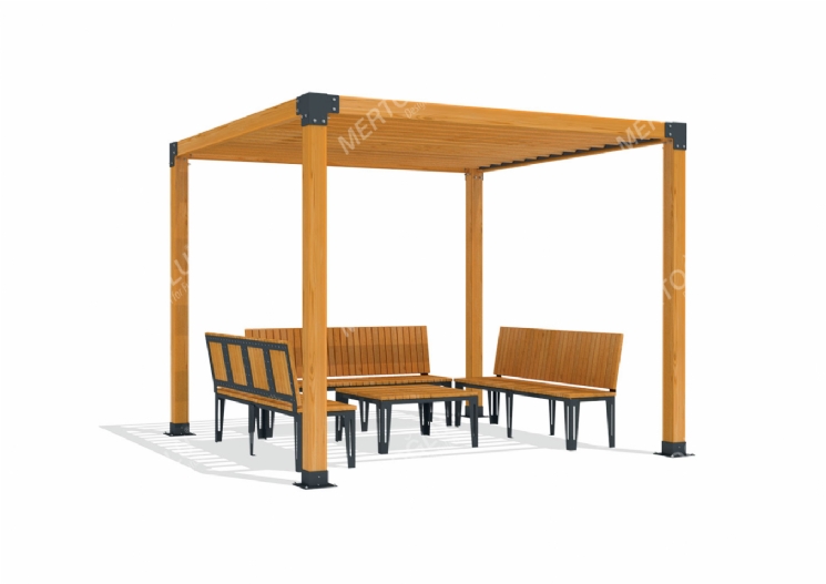 SimpliCity Tekli Ahşap Pergola Mwc-101b
