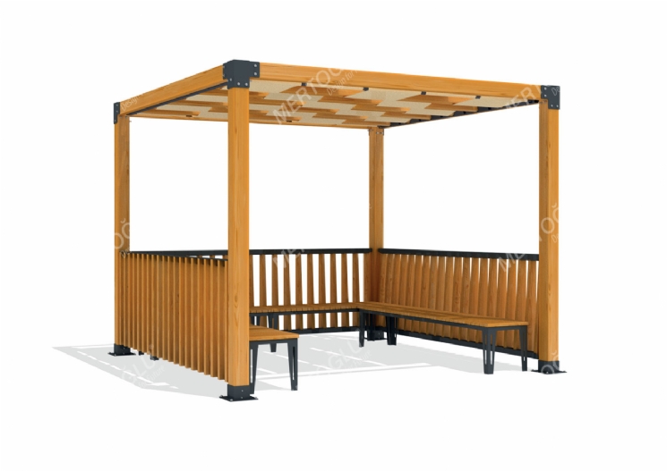 SimpliCity Tekli Ahşap Pergola Mwc-112c