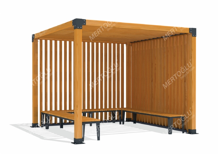 SimpliCity Tekli Ahşap Pergola Mwc-131c