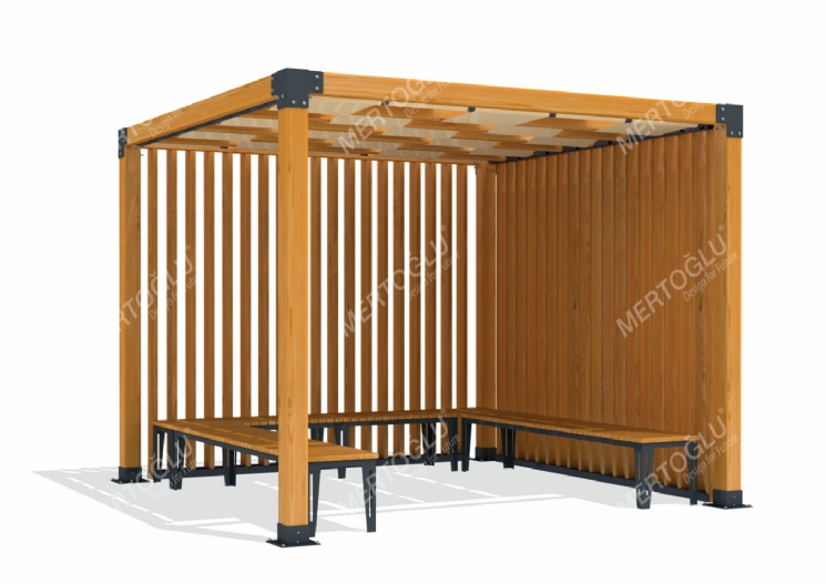 SimpliCity Tekli Ahşap Pergola Mwc-132c