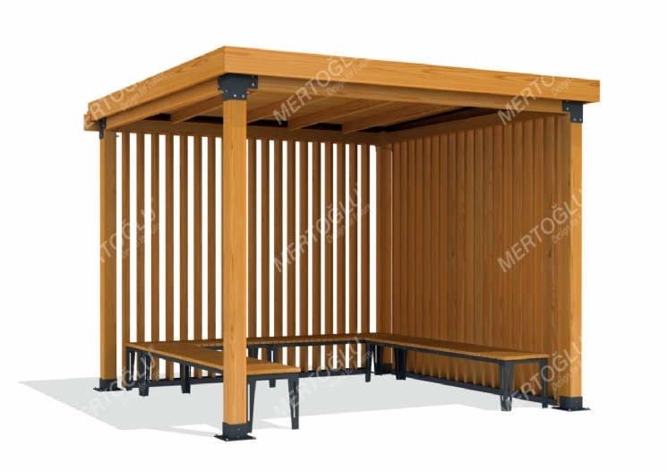 SimpliCity Tekli Ahşap Pergola Mwc-133c