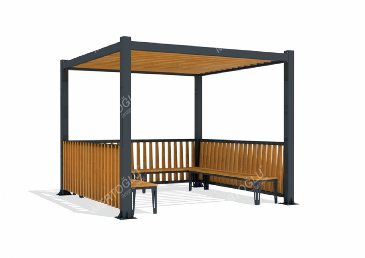 SimpliCity Tekli Metal Pergola Mmc-111c