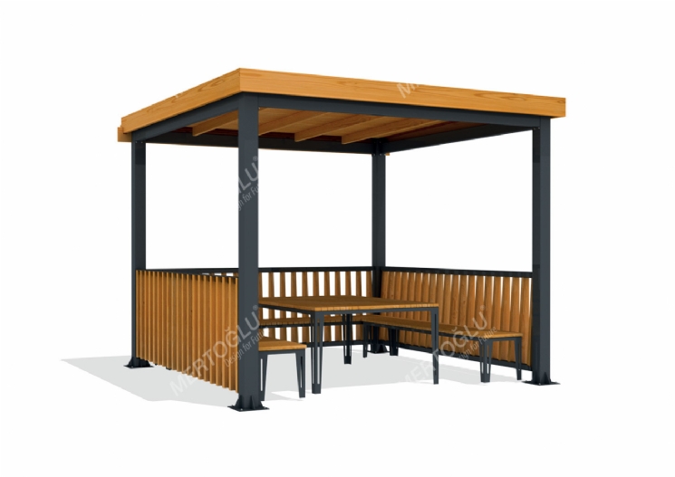 SimpliCity Tekli Metal Pergola Mmc-113d