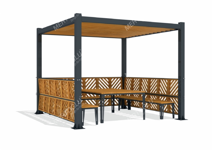 SimpliCity Tekli Metal Pergola Mmc-121d