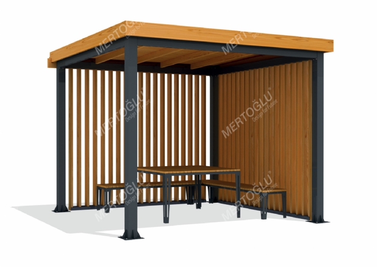 SimpliCity Tekli Metal Pergola Mmc-133d