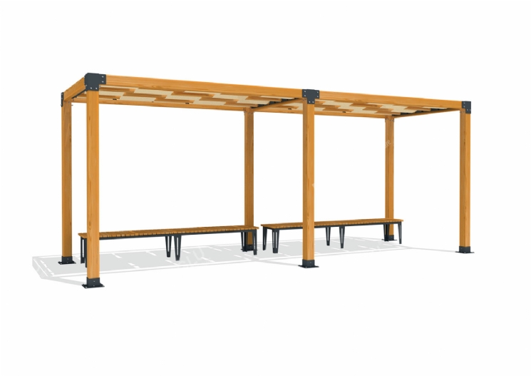 SimpliCity Thin Ahşap Pergola Mws-202
