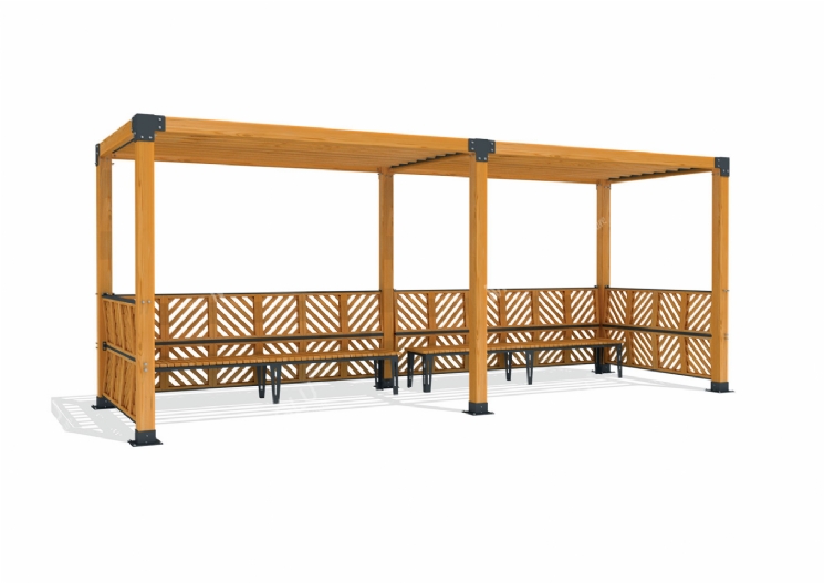 SimpliCity Thin Ahşap Pergola Mws-221