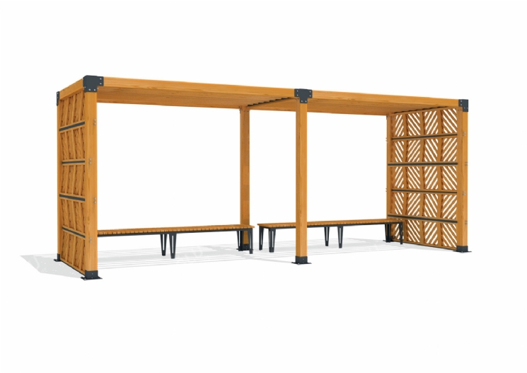 SimpliCity Thin Ahşap Pergola Mws-241