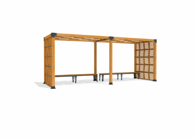 SimpliCity Thin Ahşap Pergola Mws-242