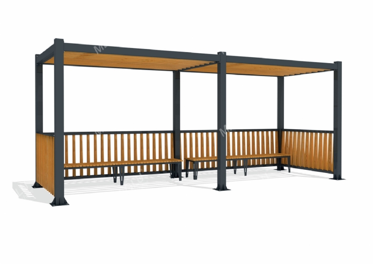 SimpliCity Thin İkili Metal Pergola Mms-211