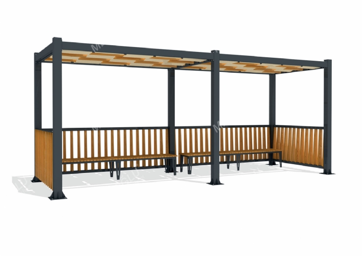 SimpliCity Thin İkili Metal Pergola Mms-212
