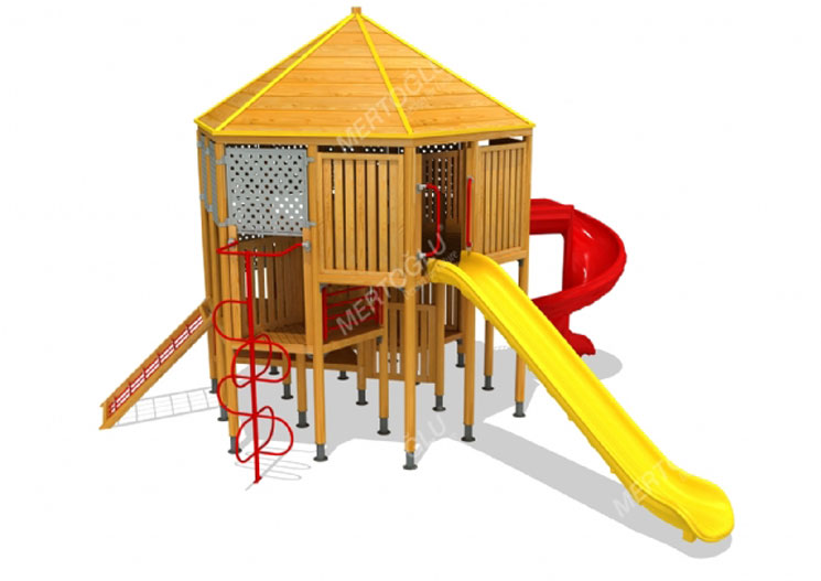 Yuvarlak Ana Kesit Çocuk Parkı Mto-208